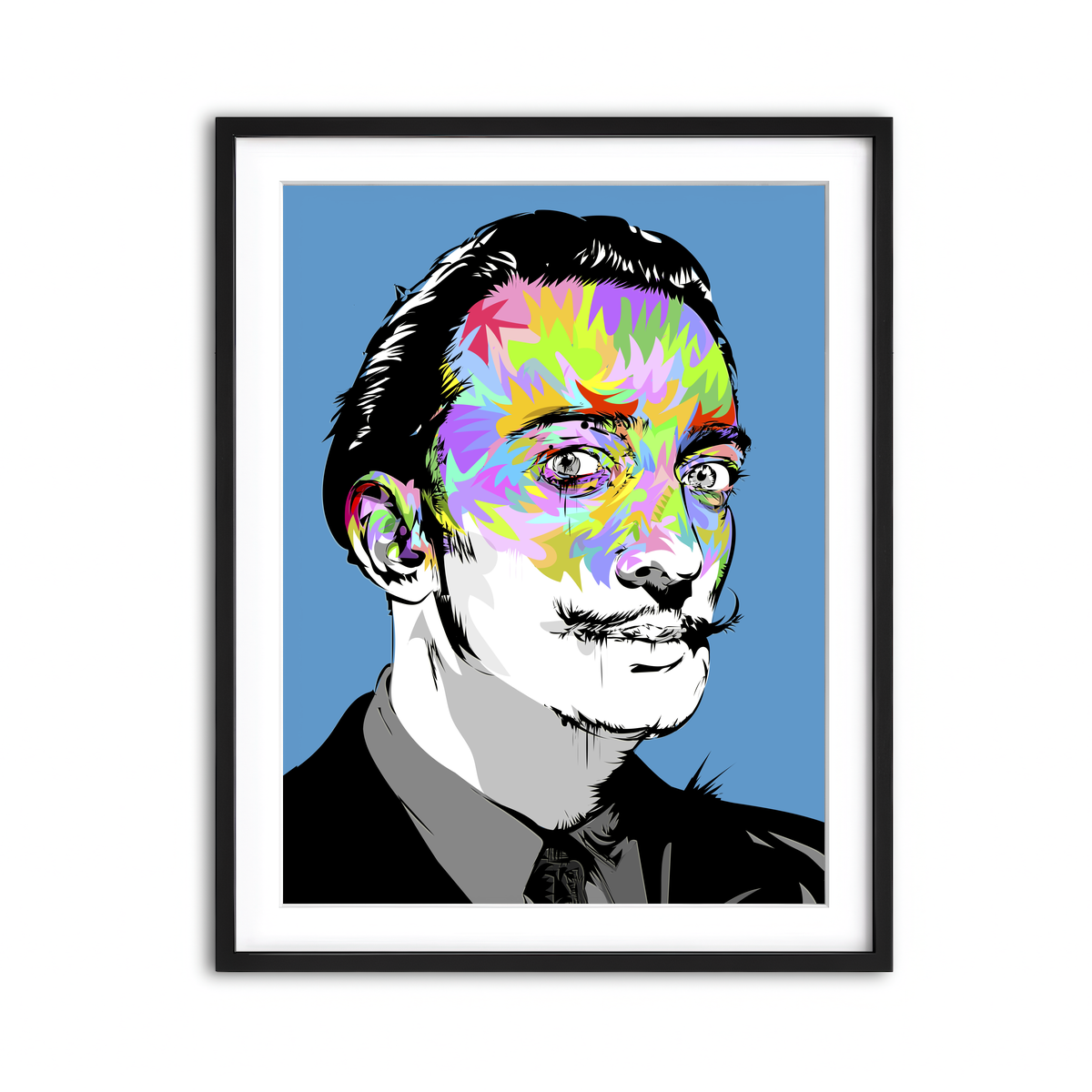 Framed Print 3x4 Black