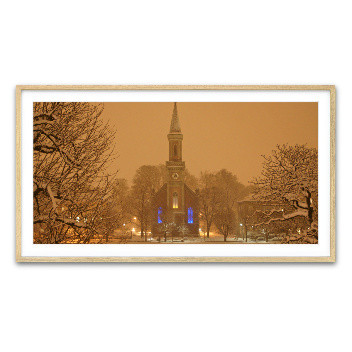 Framed Print 2x1 Natural