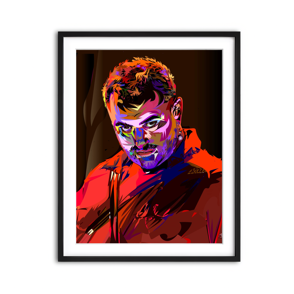 Framed Print 3x4 Black