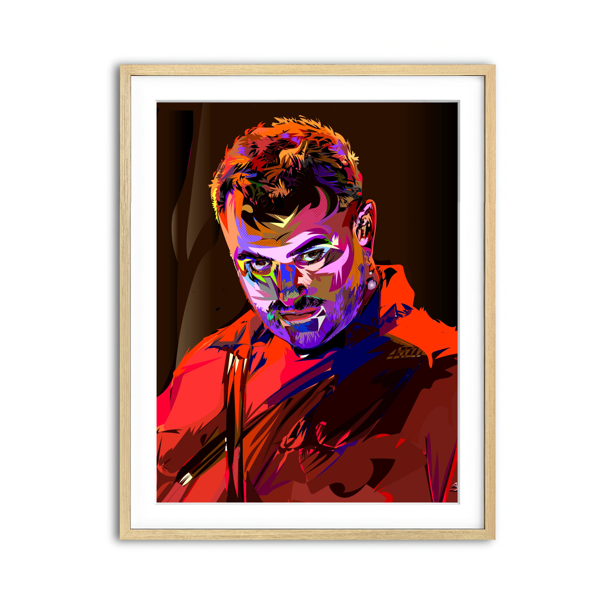 Framed Print 3x4 Natural