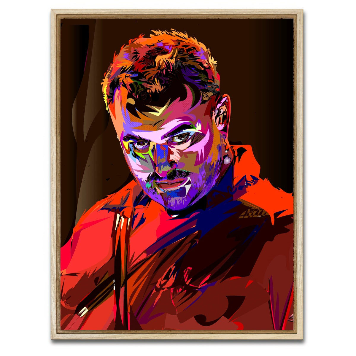 AUTO-MOCKUP WHITE | Sam Smith | 1 Piece | Natural Framed Canvas | group=3x4