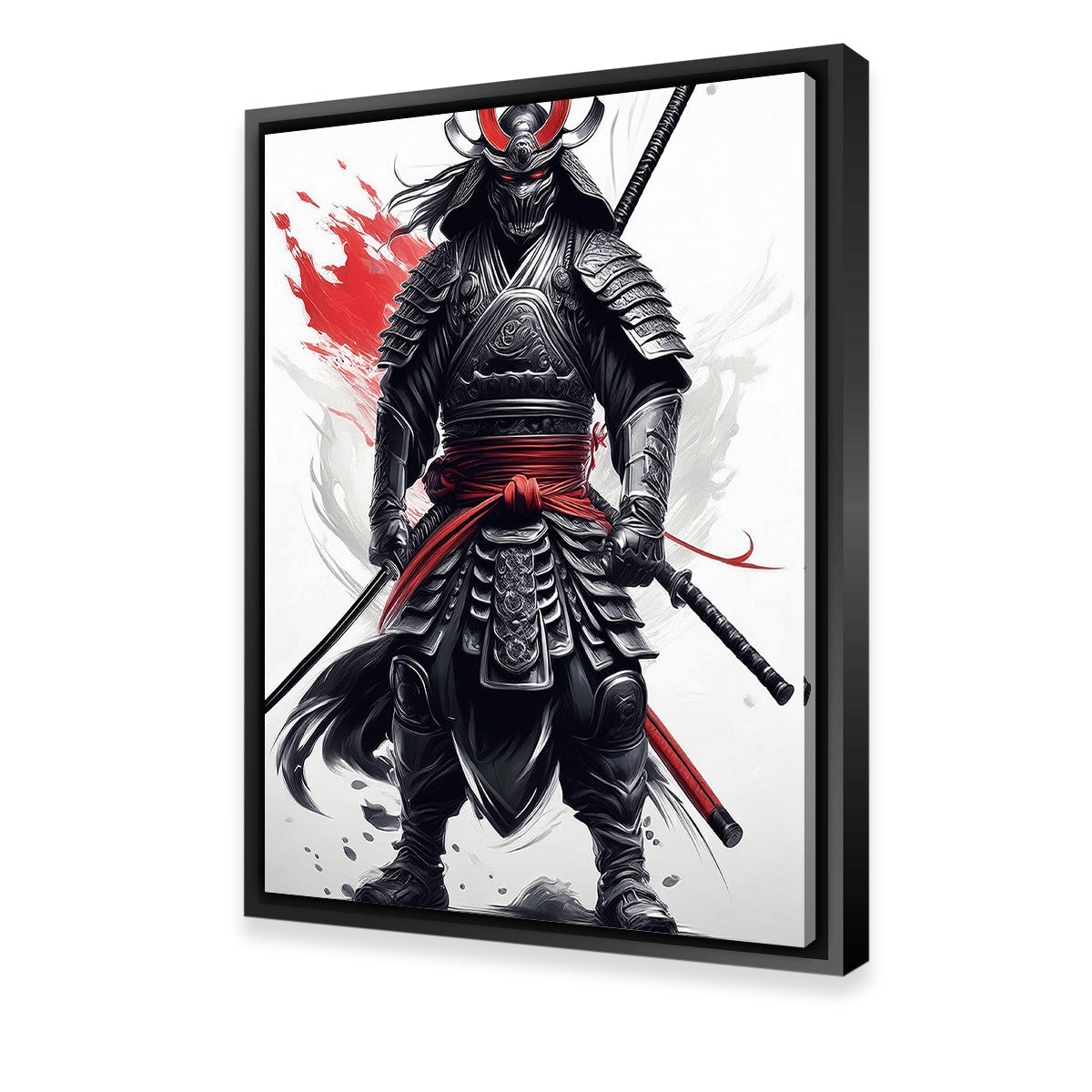 Samurai Dark Standing Wall Art