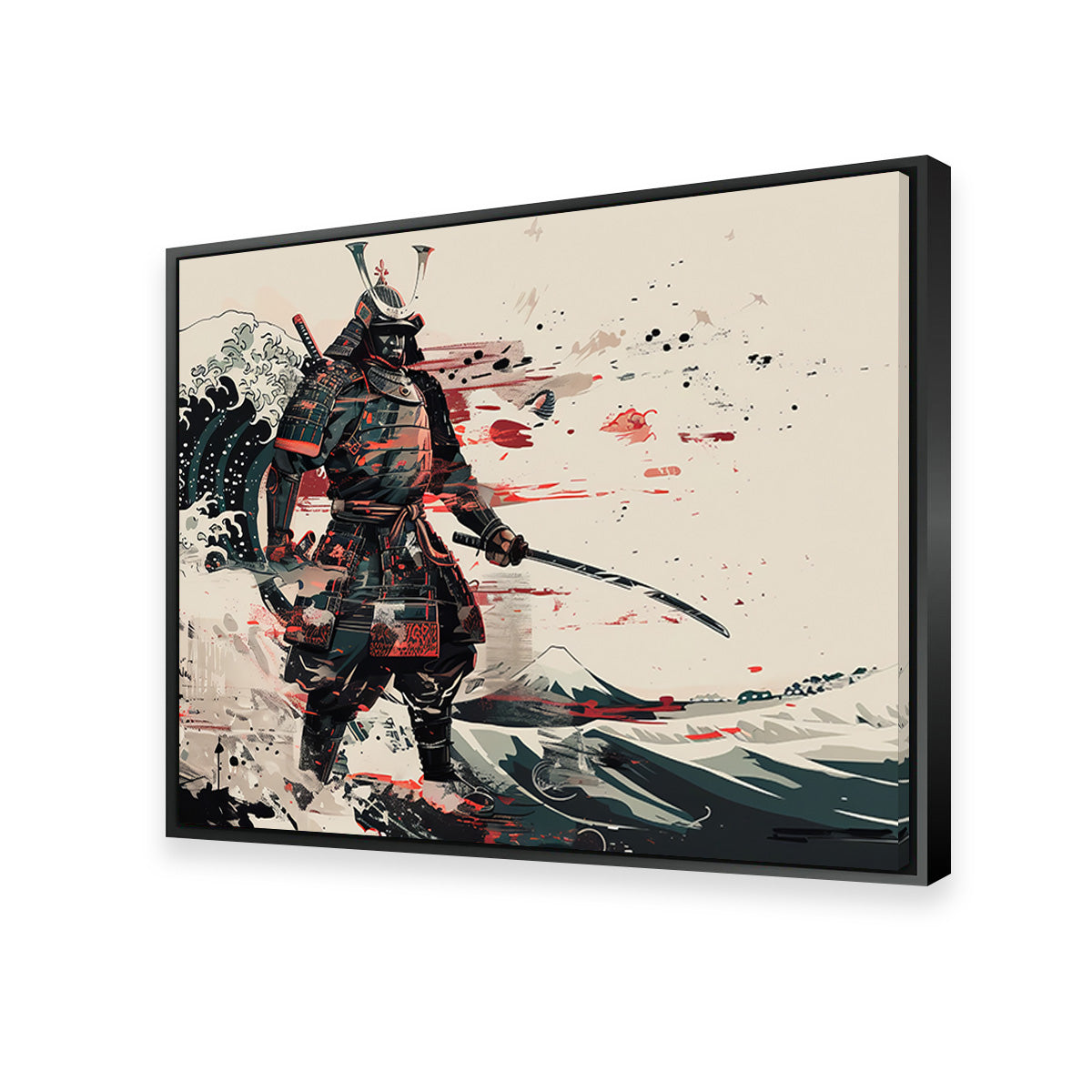 Samurai Warrior Wall Art
