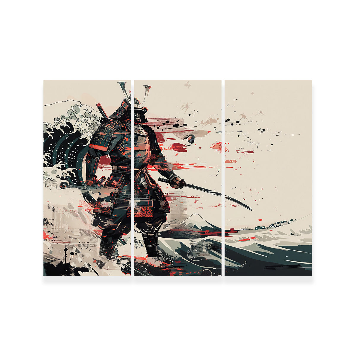 Samurai Warrior Wall Art