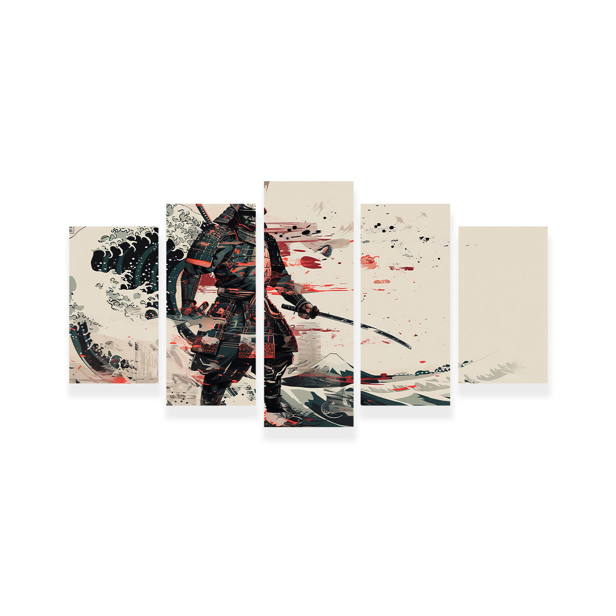 Samurai Warrior Wall Art
