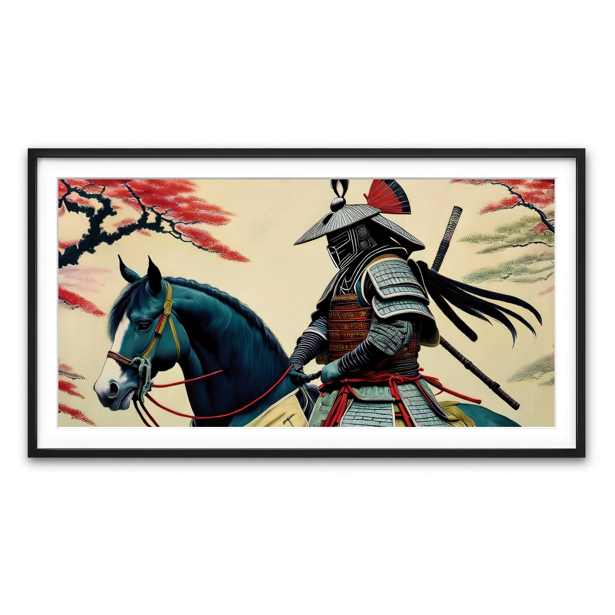 Framed Print 2x1 Black