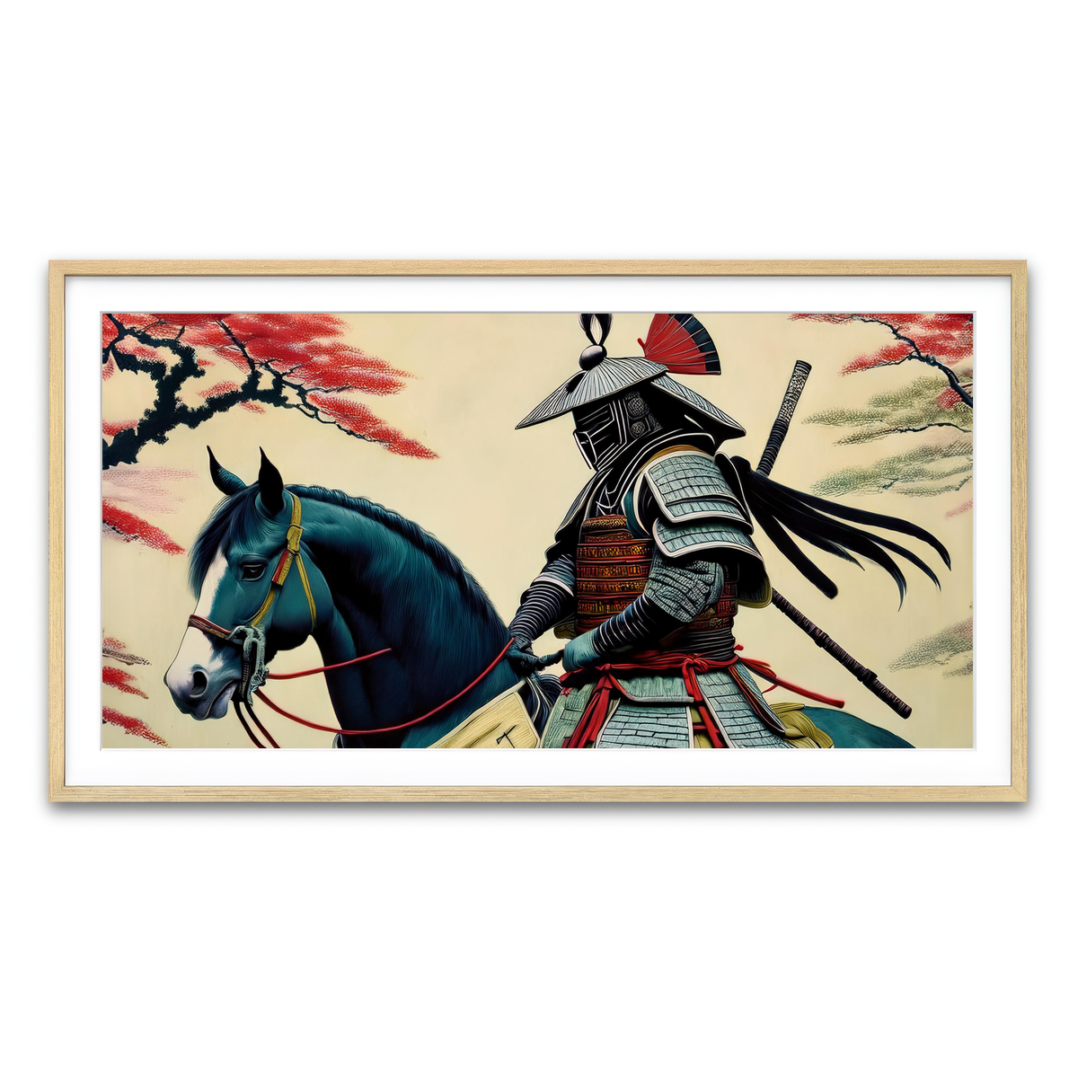 Framed Print 2x1 Natural