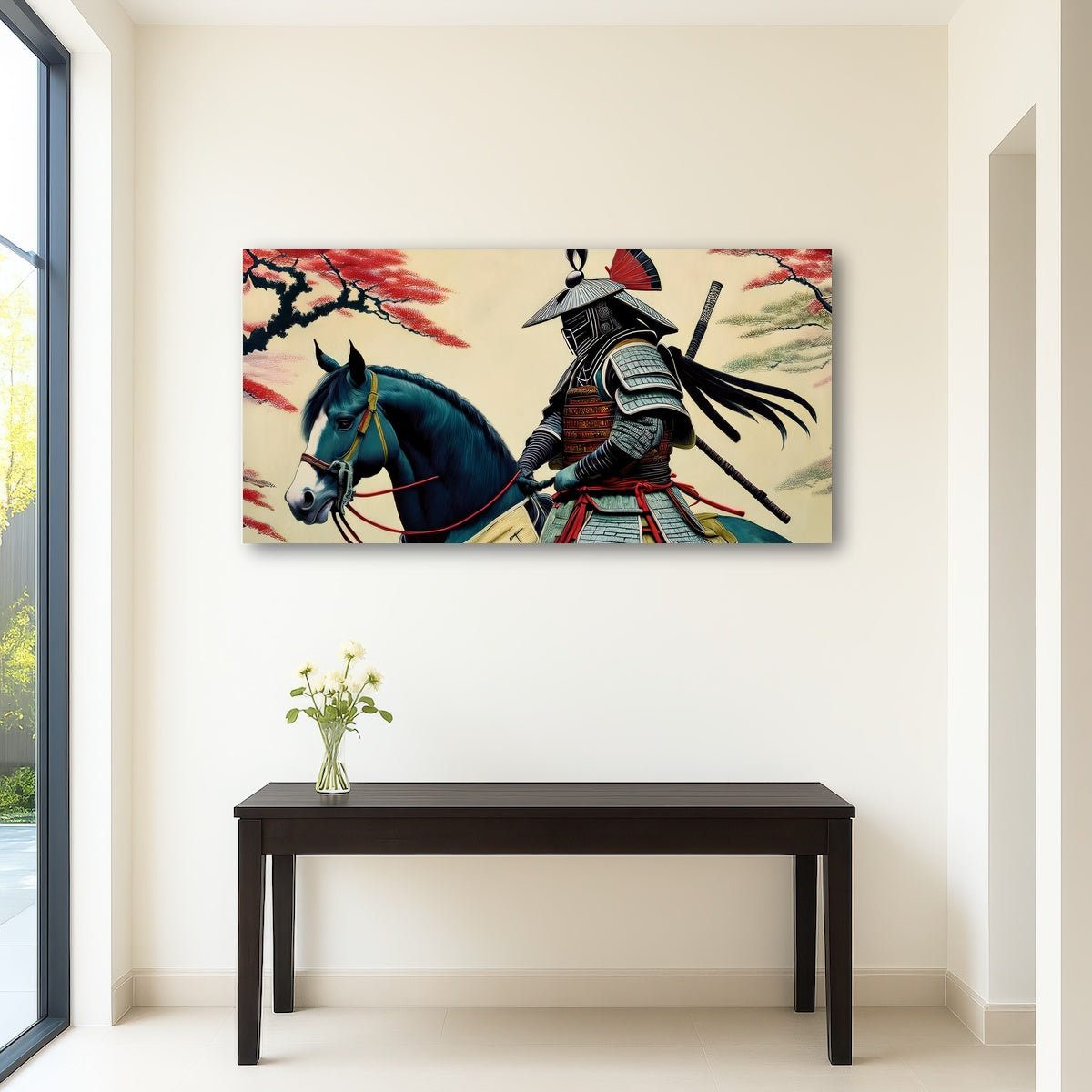 AUTO-MOCKUP ROOM | Samurai Art Horse
