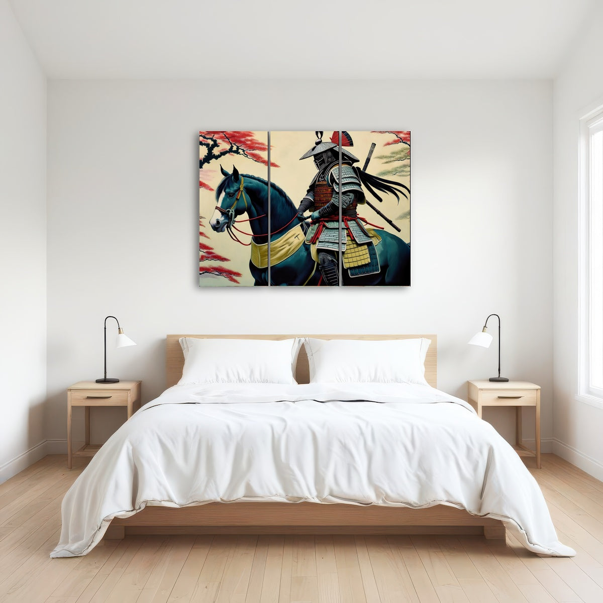 AUTO-MOCKUP ROOM | Samurai Art Horse