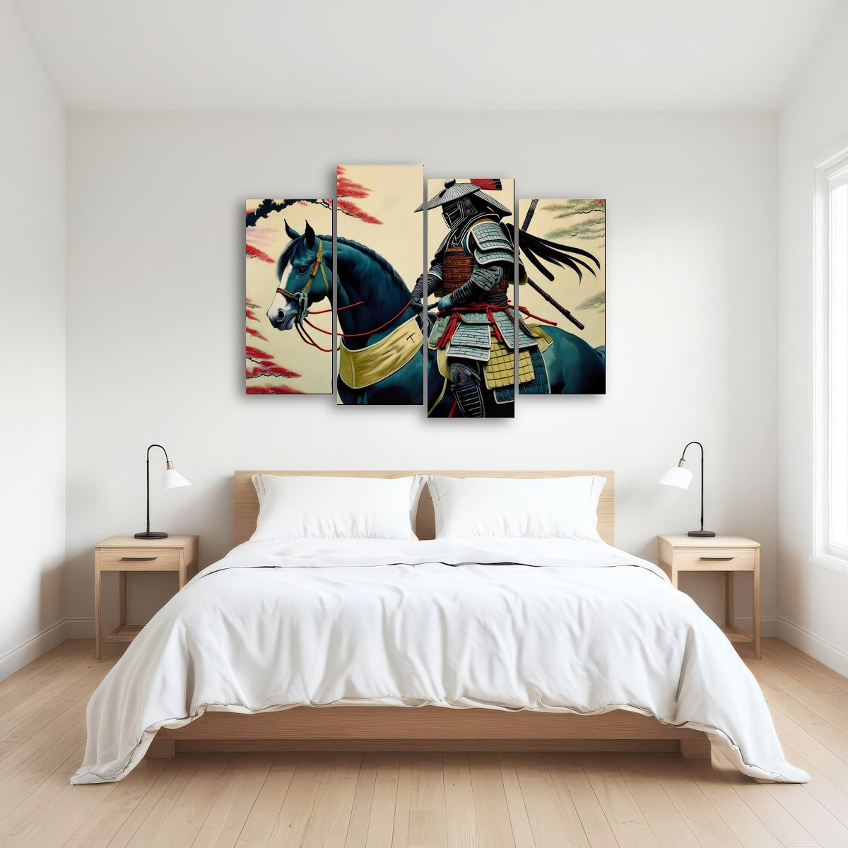 AUTO-MOCKUP ROOM | Samurai Art Horse