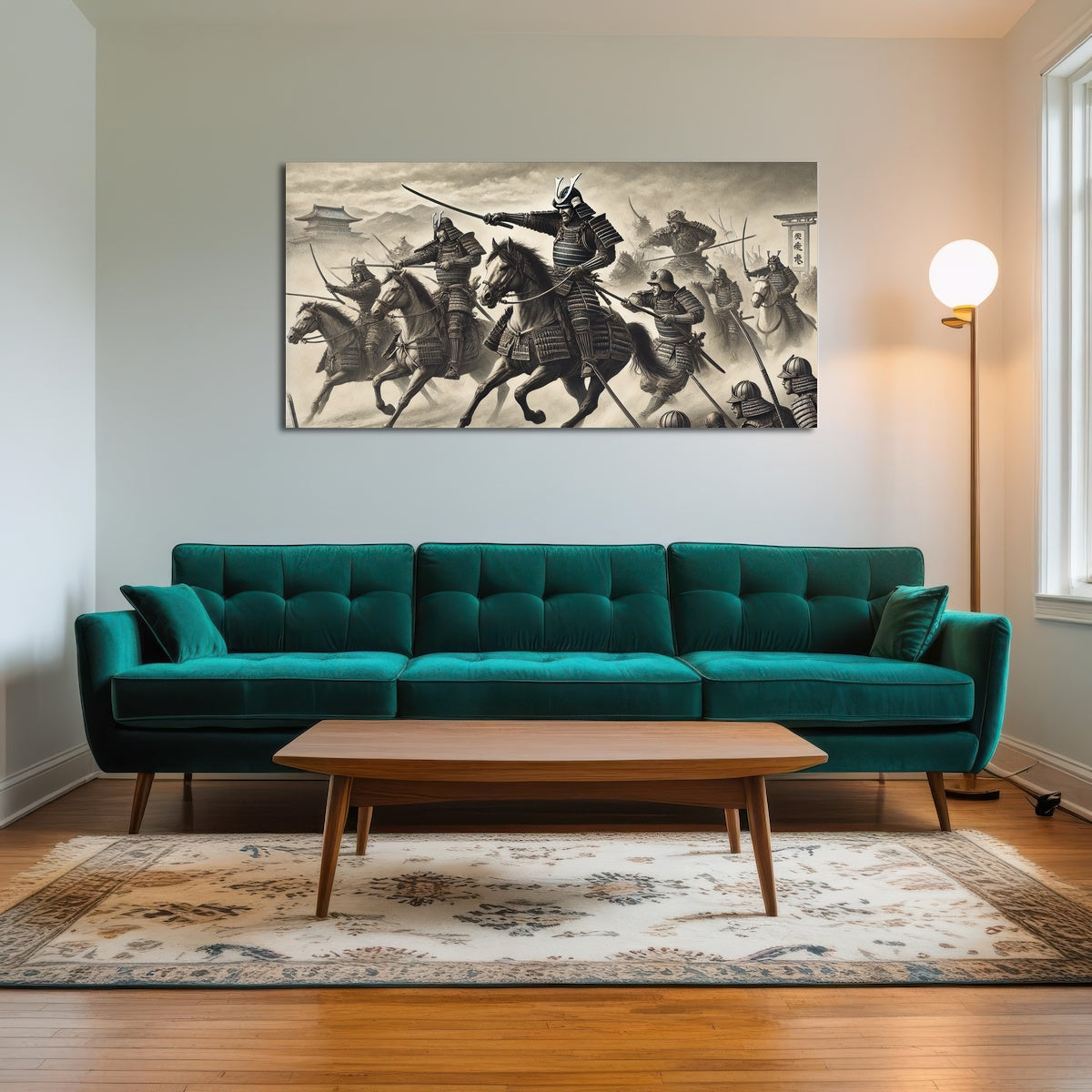 AUTO-MOCKUP ROOM | Samurai Battlefield Horses