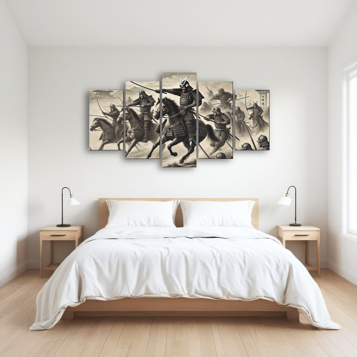 AUTO-MOCKUP ROOM | Samurai Battlefield Horses