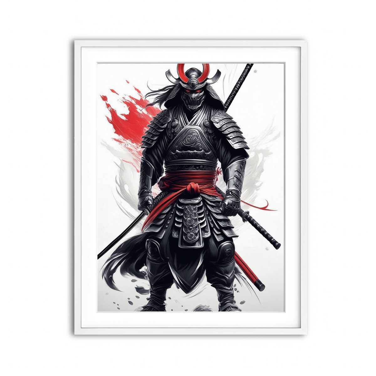 Framed Print 3x4 White