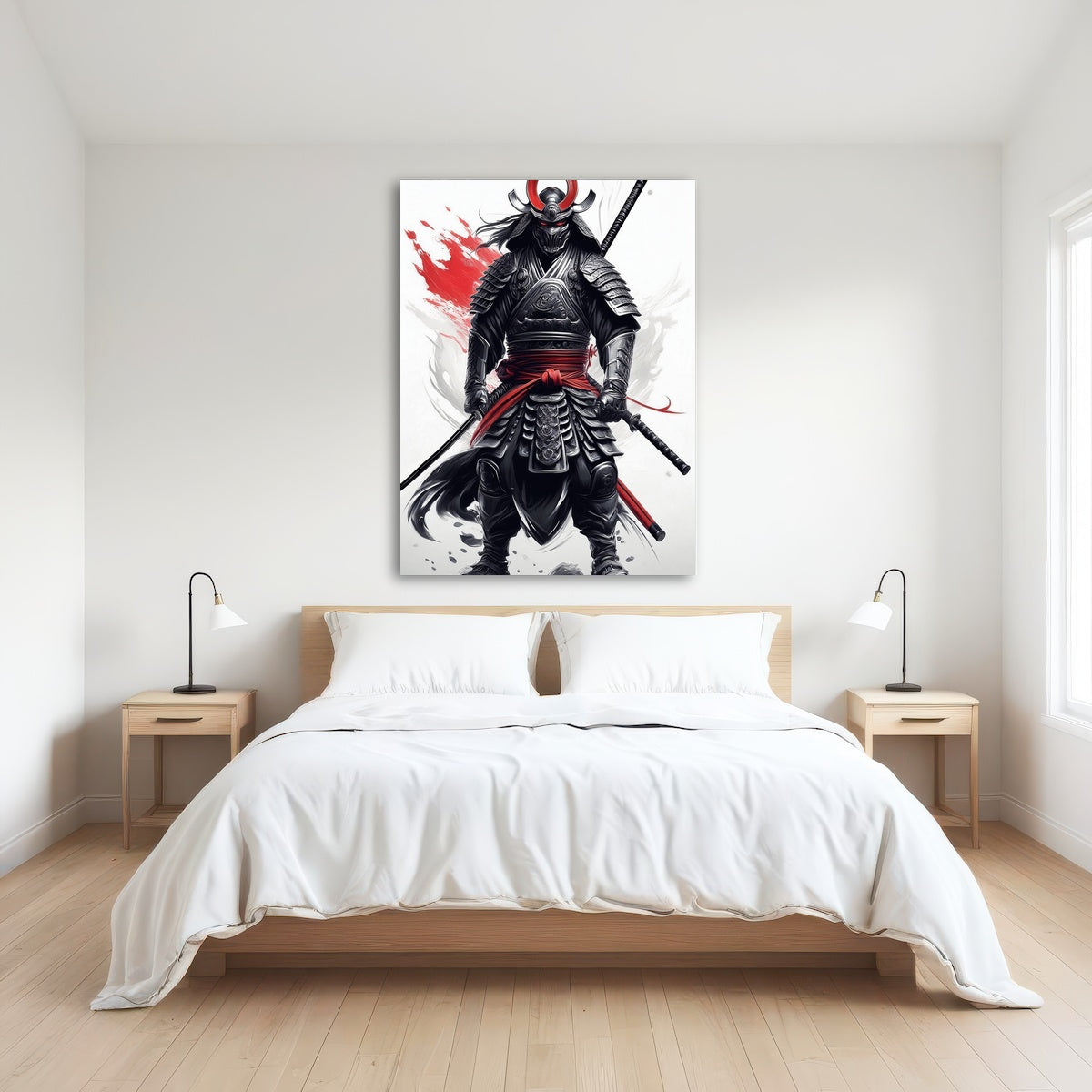 AUTO-MOCKUP ROOM | Samurai Dark Standing