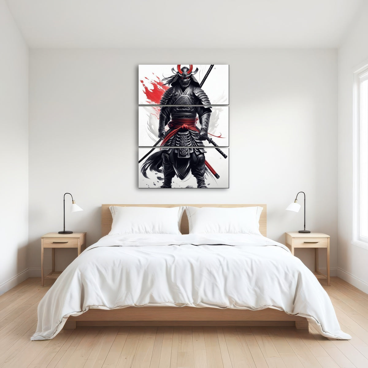 AUTO-MOCKUP ROOM | Samurai Dark Standing