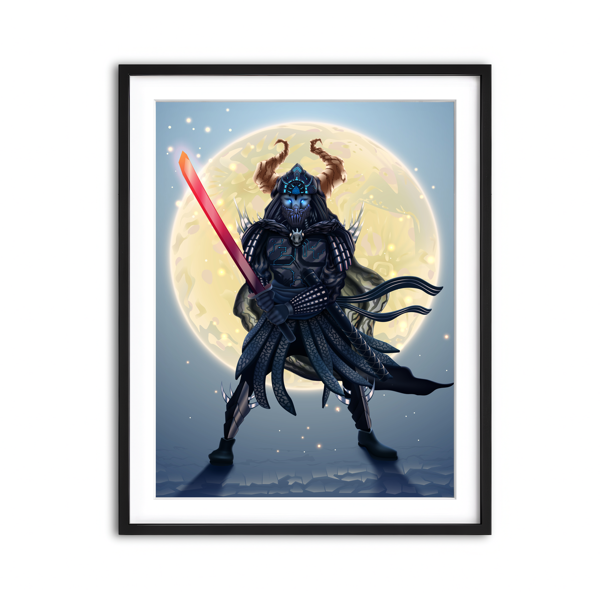 Framed Print 3x4 Black