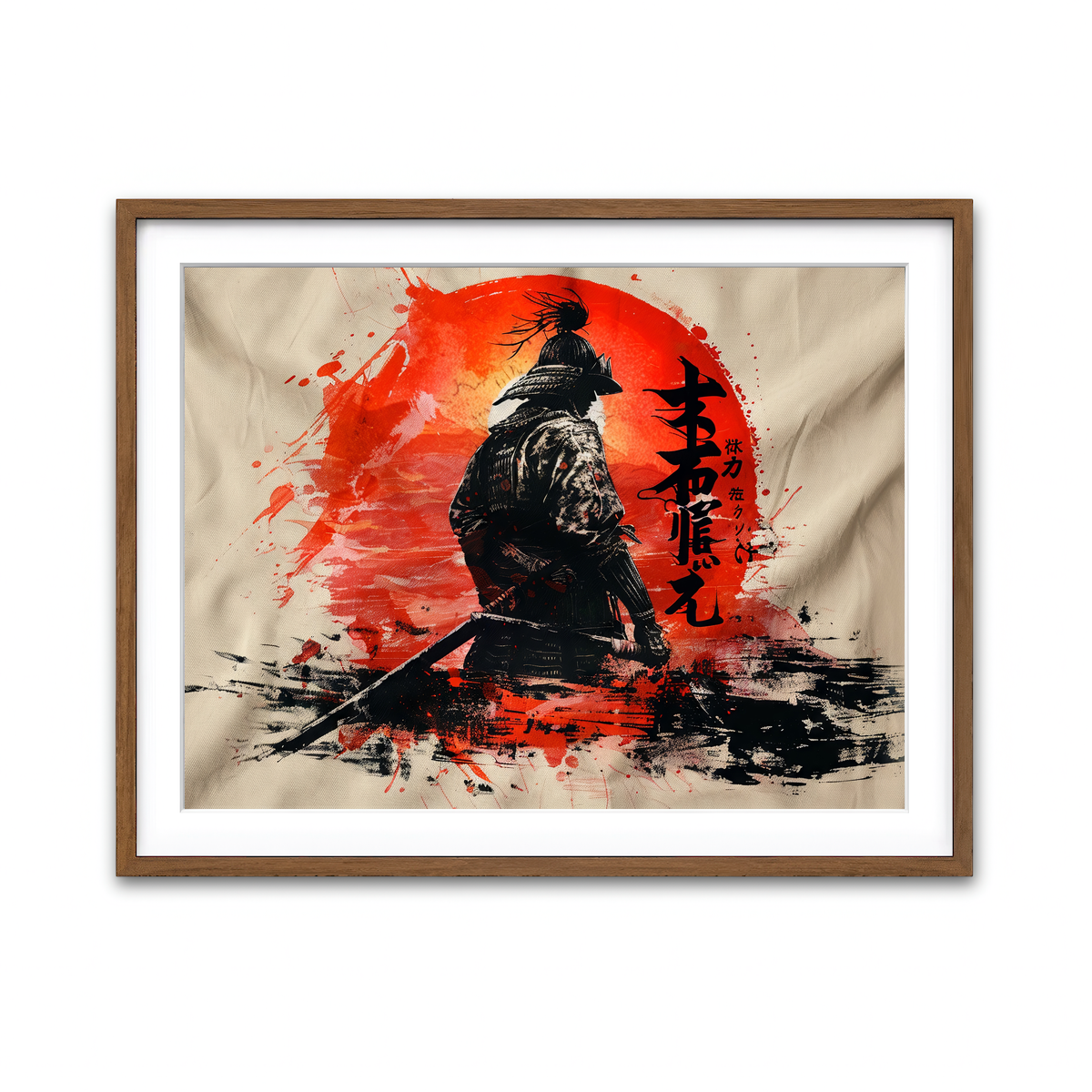 Framed Print 4x3 Walnut