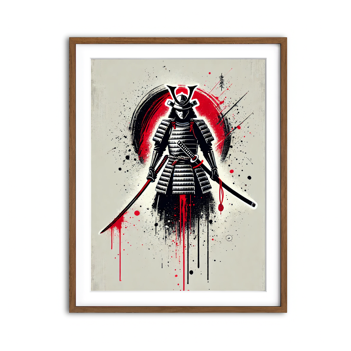 Framed Print 3x4 Walnut