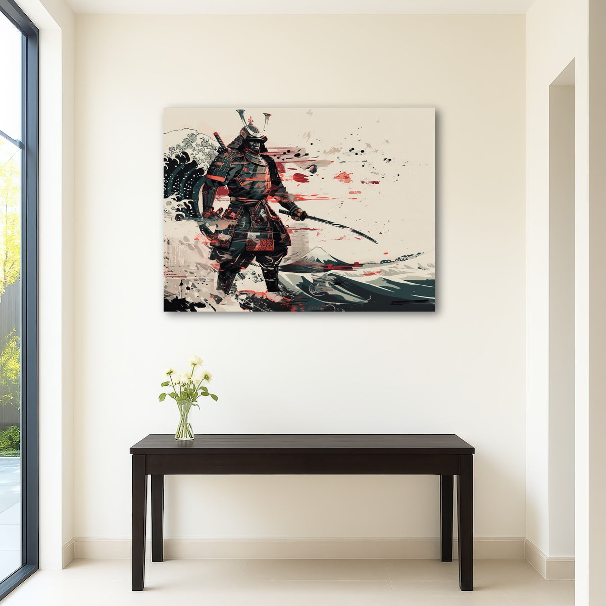 AUTO-MOCKUP ROOM | Samurai Warrior
