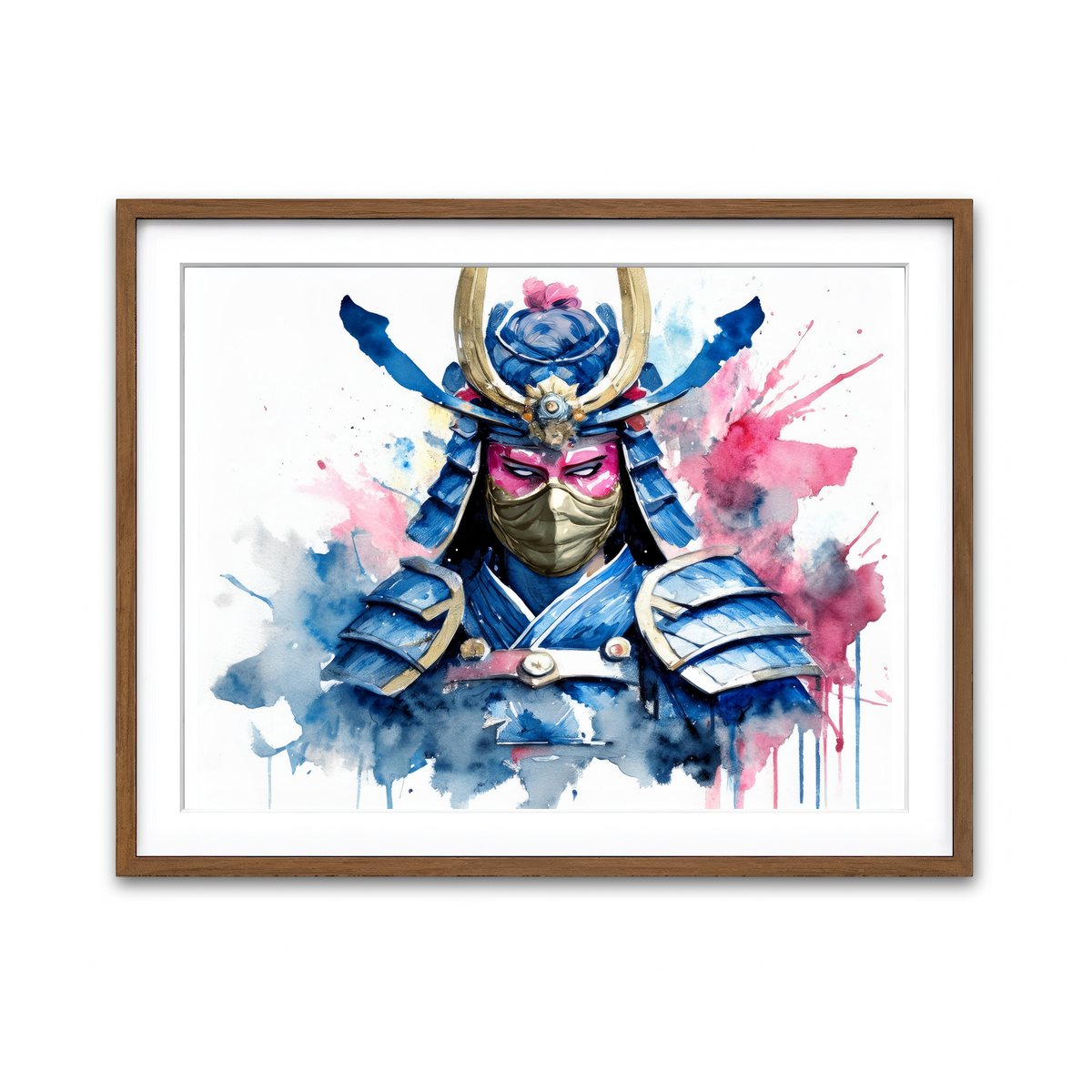 Framed Print 4x3 Walnut