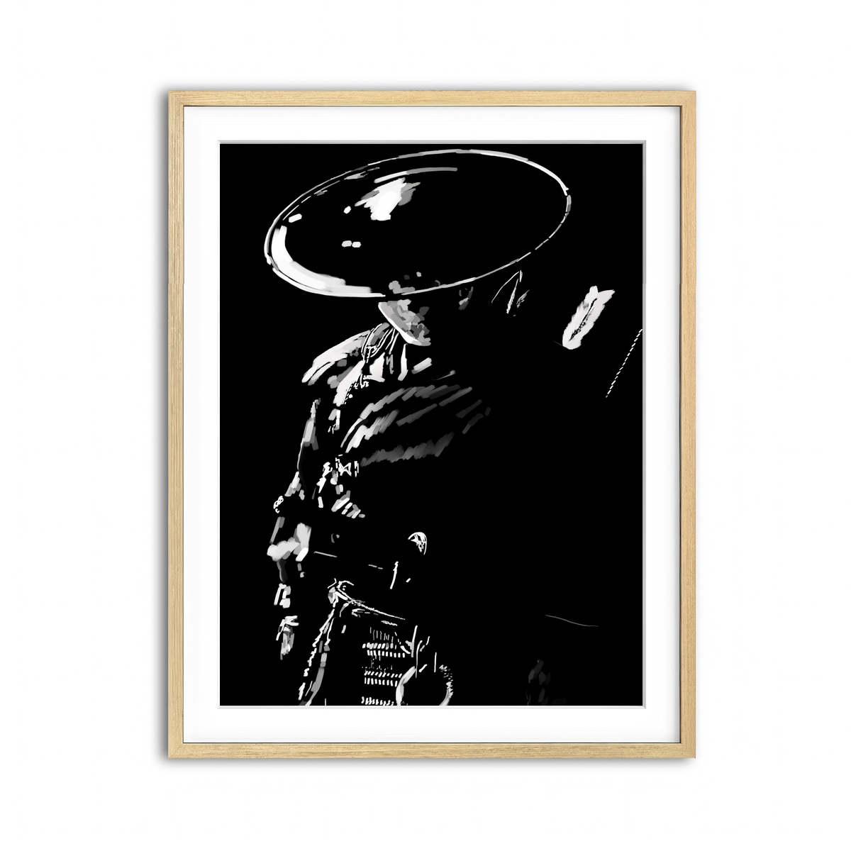 Framed Print 3x4 Natural