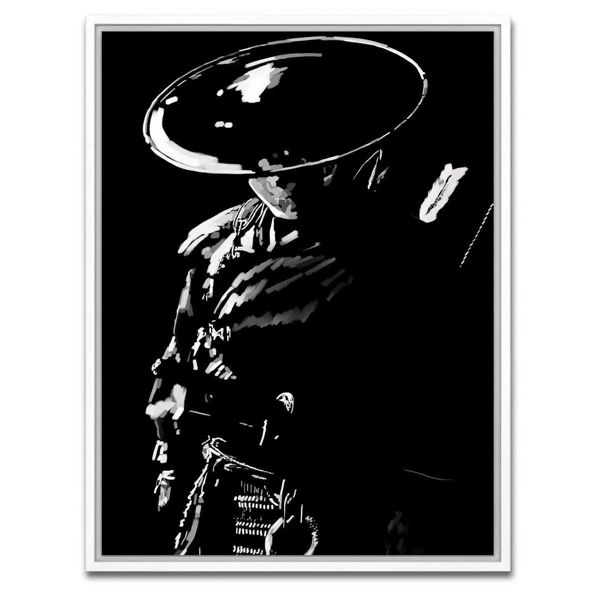 AUTO-MOCKUP WHITE | Samurai | 1 Piece | White Framed Canvas | group=3x4