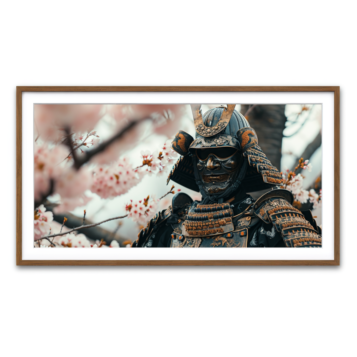 Framed Print 2x1 Walnut