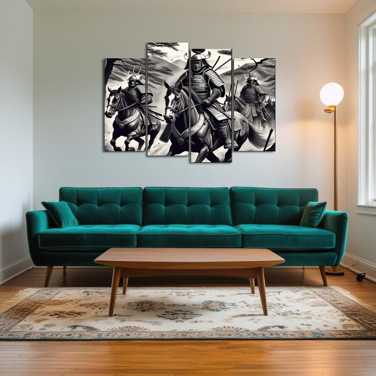 AUTO-MOCKUP ROOM | Samurai's Riding Horses