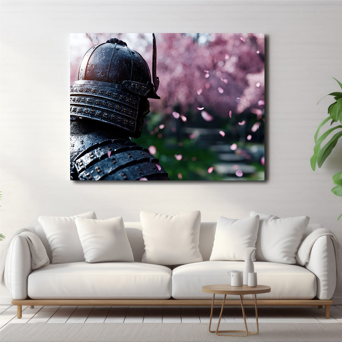 Samurai Warrior Helmet Wall Art