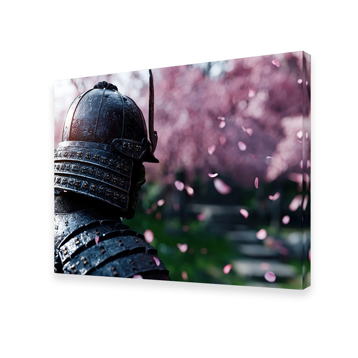 Samurai Warrior Helmet Wall Art