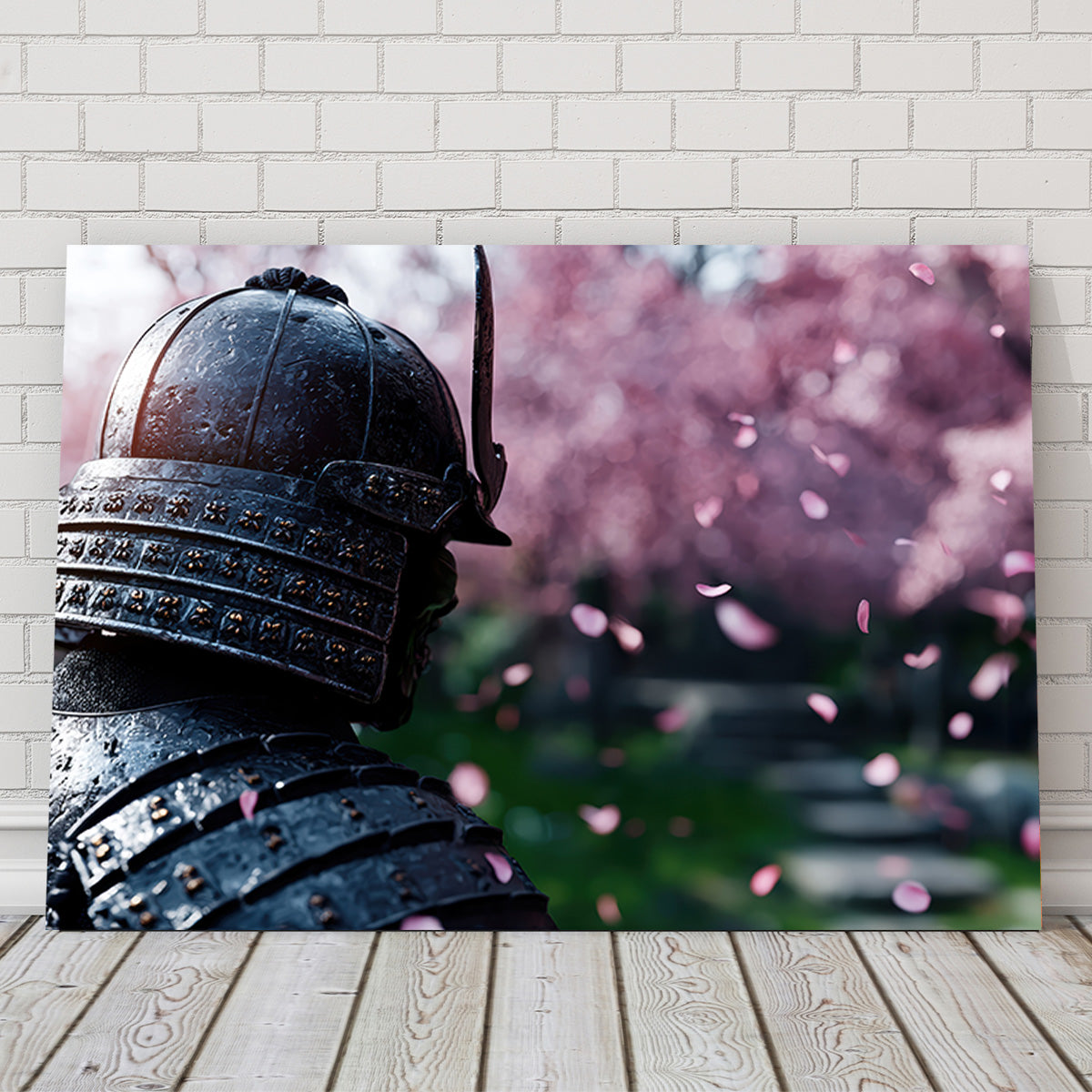 Samurai Warrior Helmet Wall Art