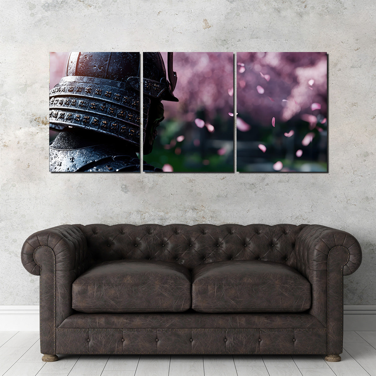 Samurai Warrior Helmet Wall Art
