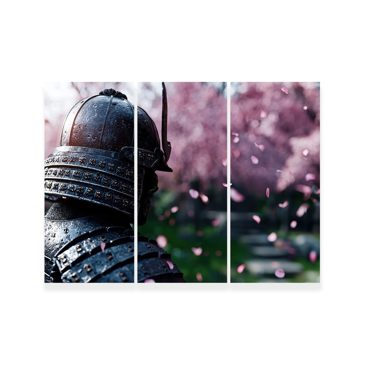 Samurai Warrior Helmet Wall Art