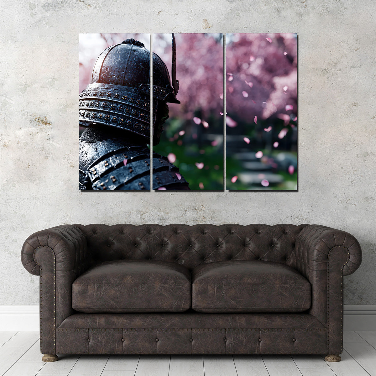 Samurai Warrior Helmet Wall Art