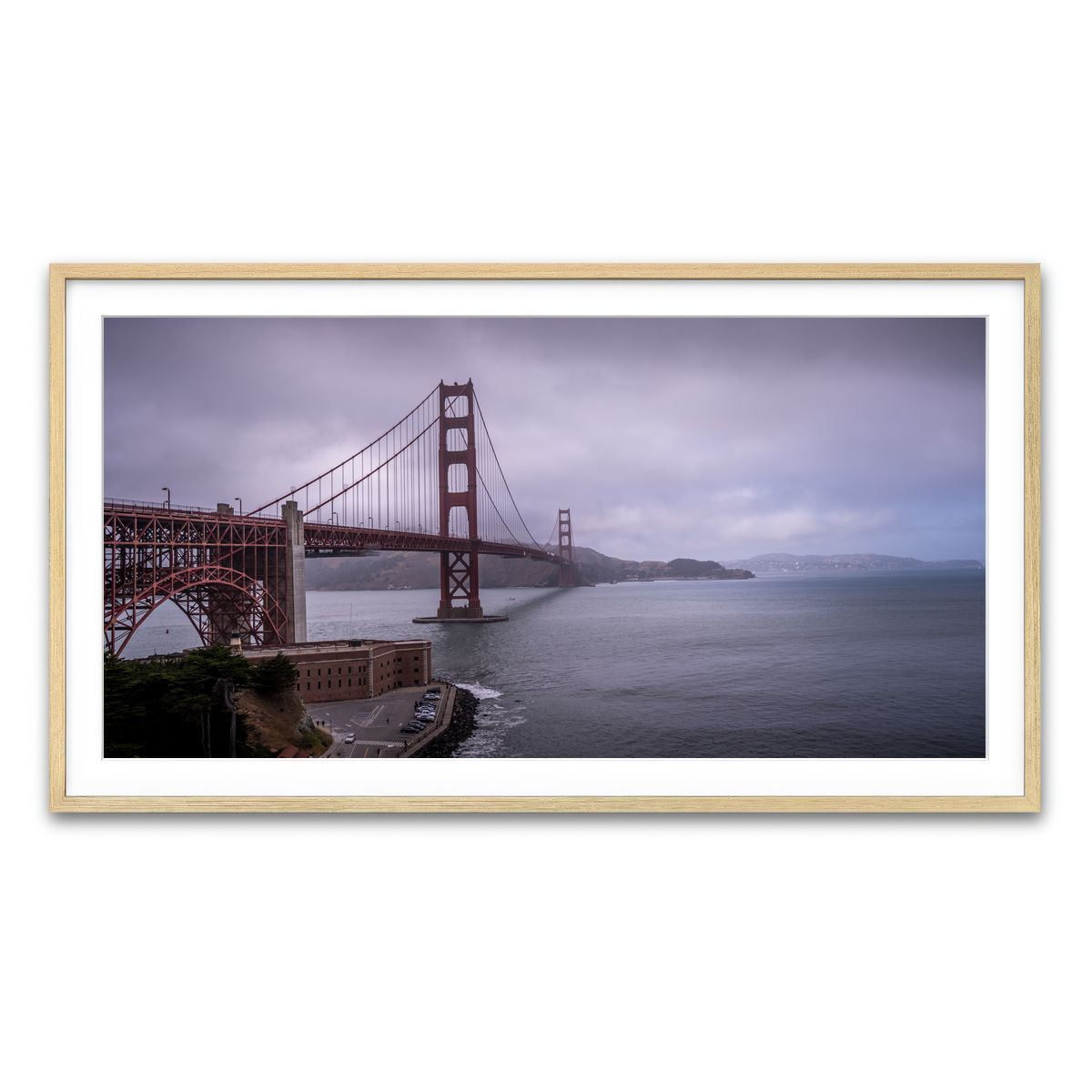 Framed Print 2x1 Natural