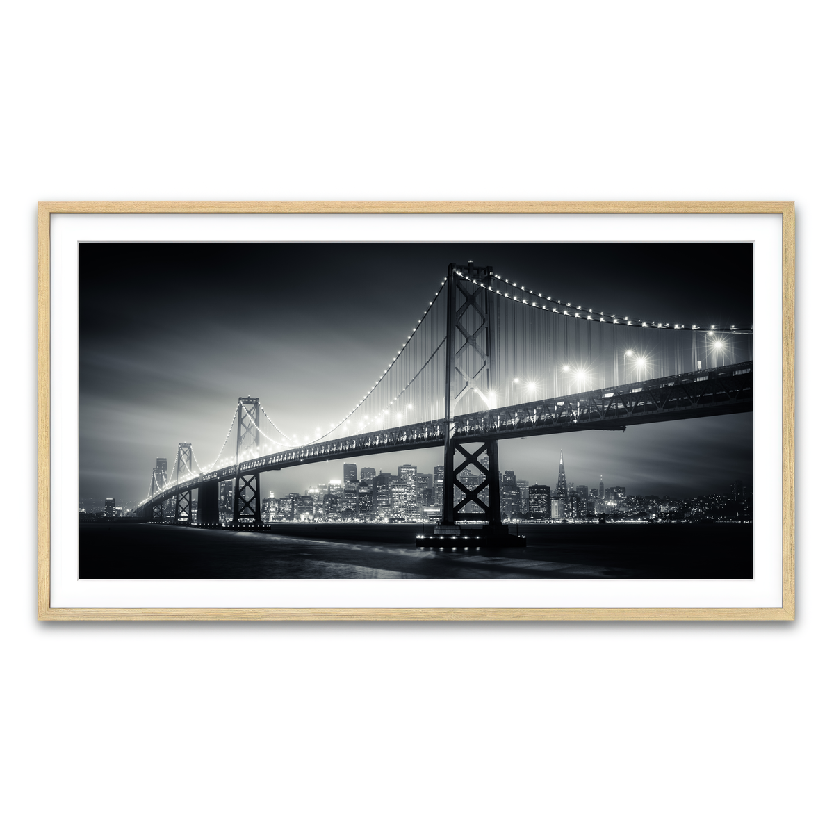 Framed Print 2x1 Natural