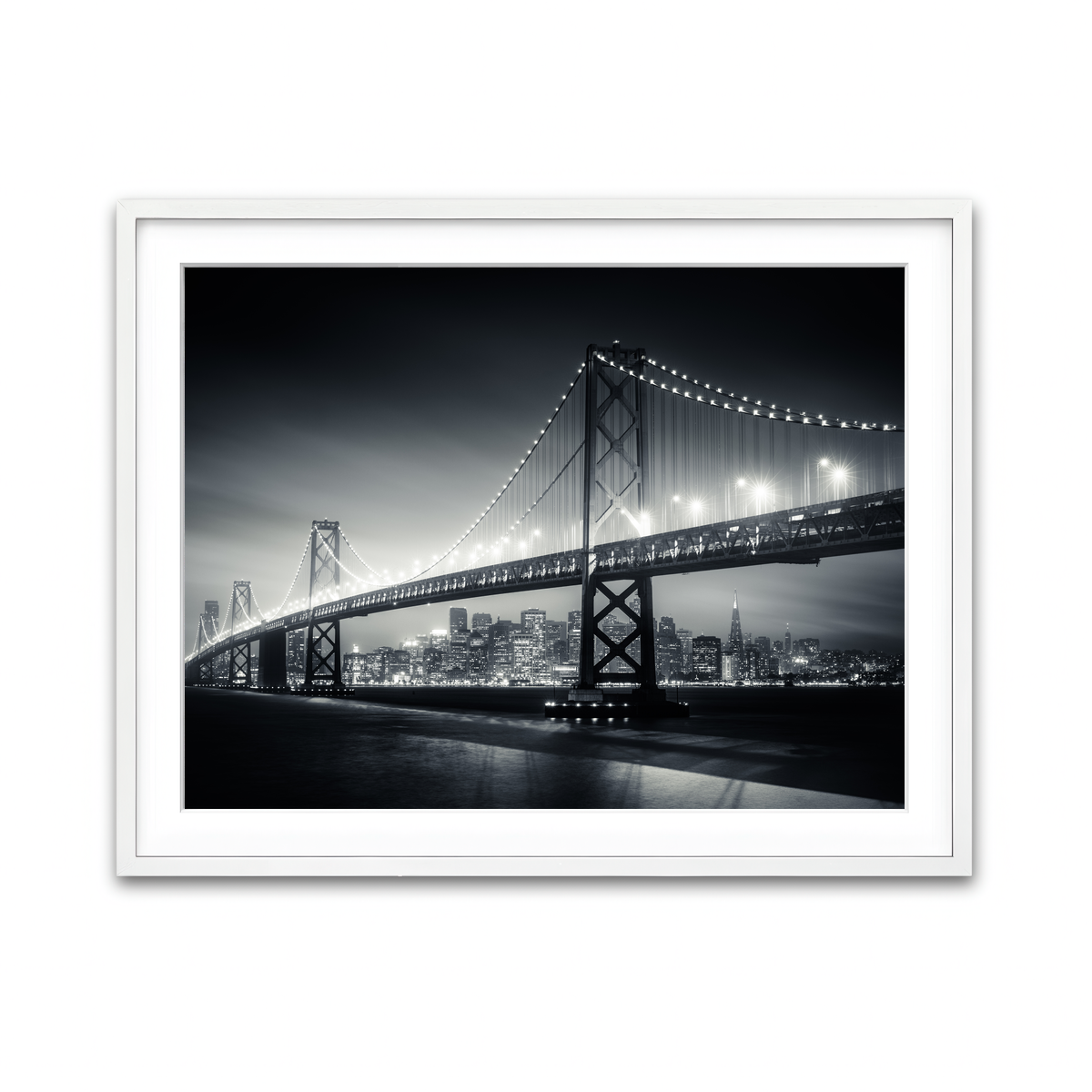 Framed Print 4x3 White