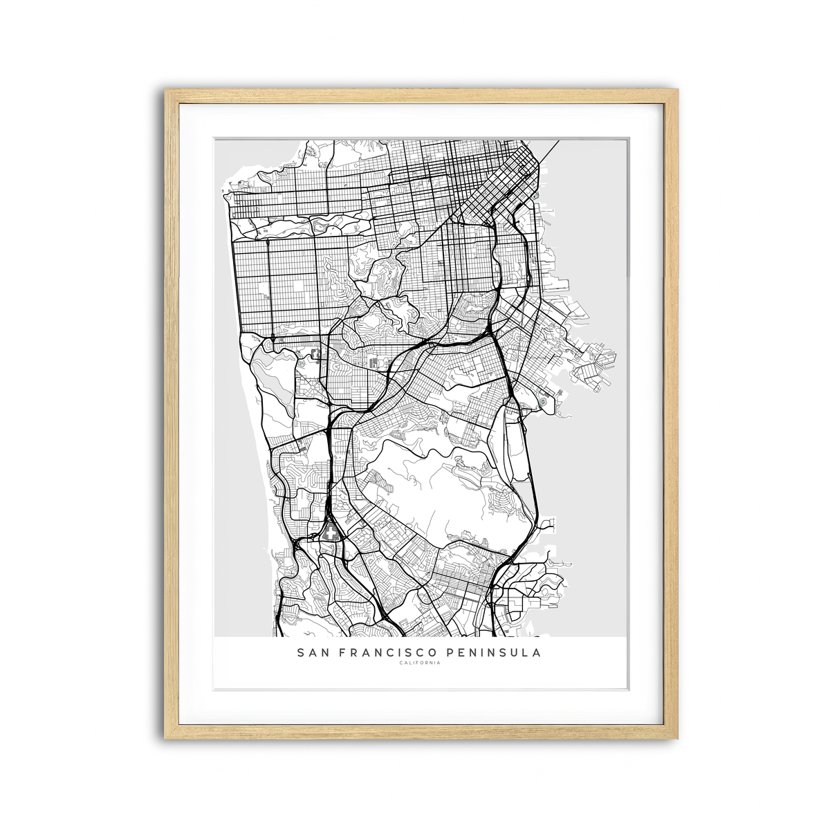 Framed Print 3x4 Natural