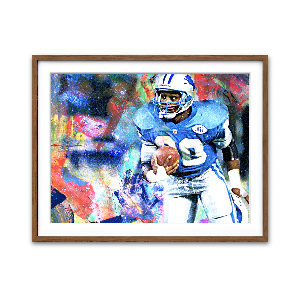 Framed Print 4x3 Walnut