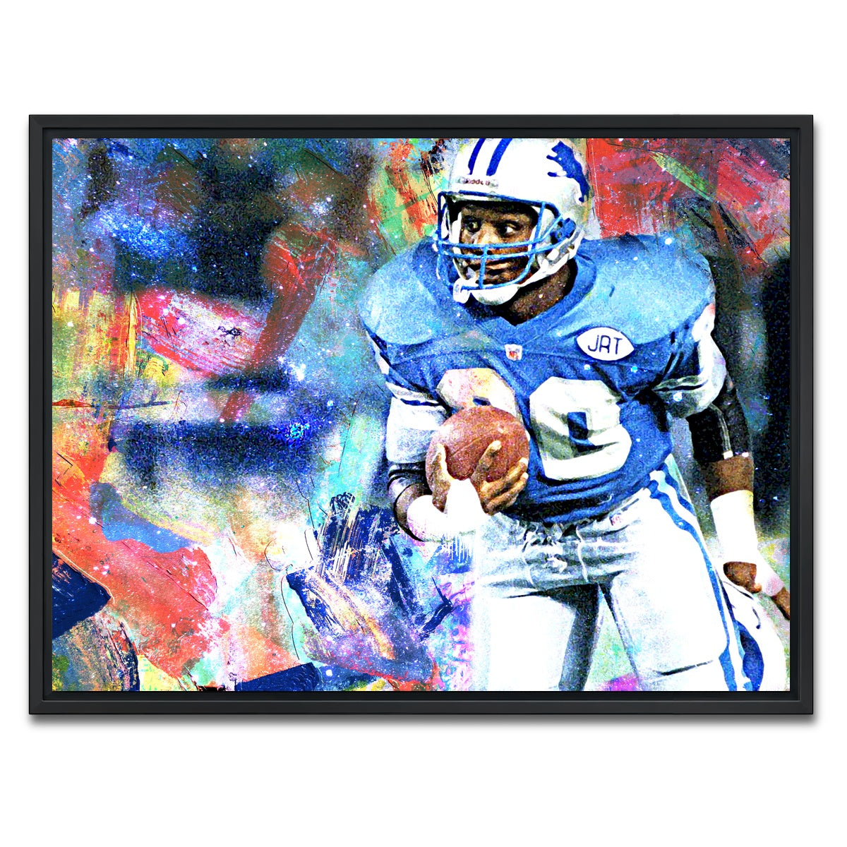 AUTO-MOCKUP WHITE | Sanders | 1 Piece | Black Framed Canvas | group=4x3