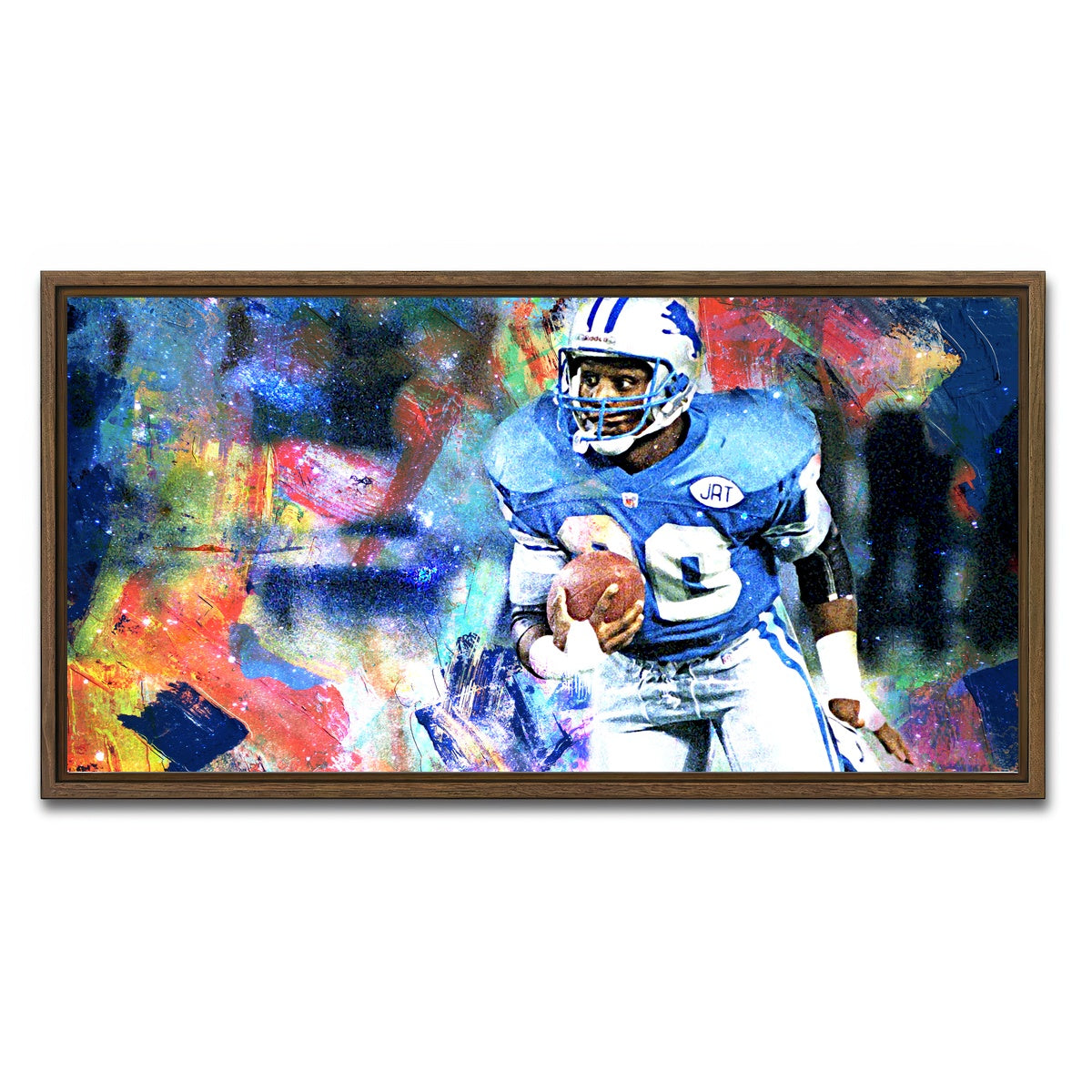 AUTO-MOCKUP WHITE | Sanders | 1 Piece | Walnut Framed Canvas | group=2x1