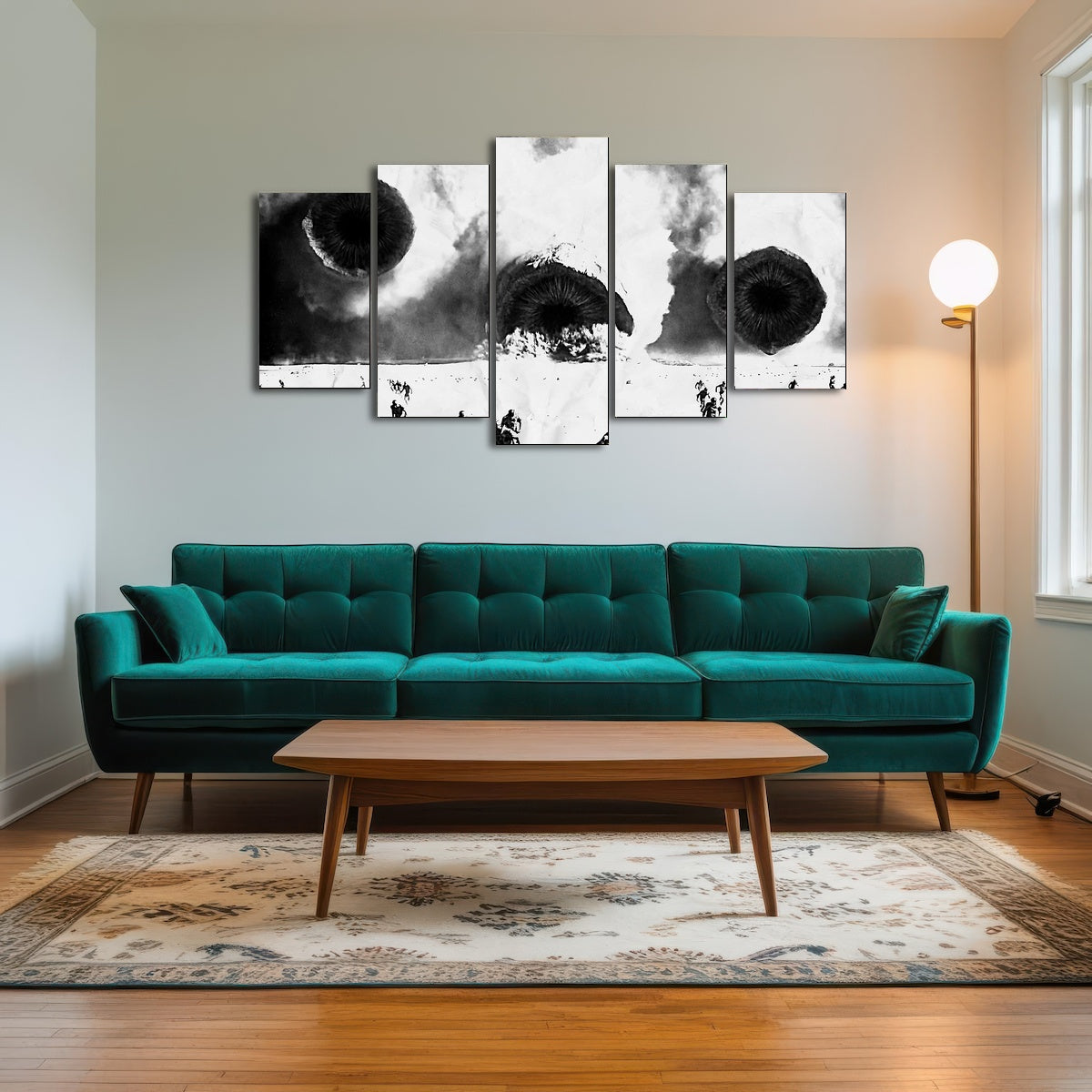 AUTO-MOCKUP ROOM | Sandworms - Dune Grayscale