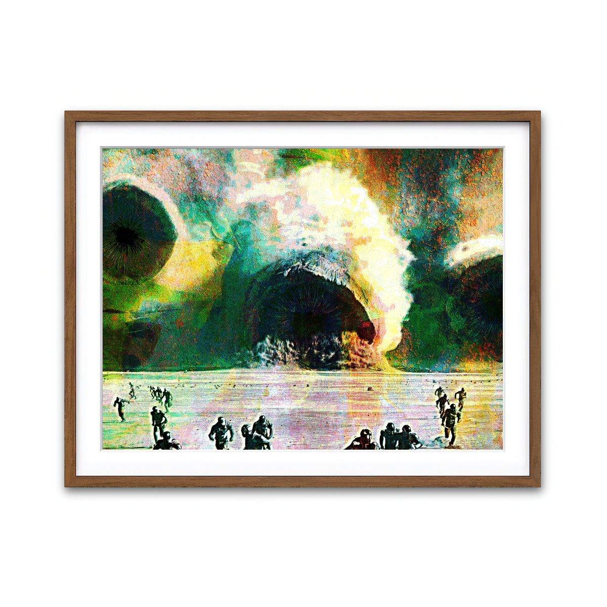Framed Print 4x3 Walnut