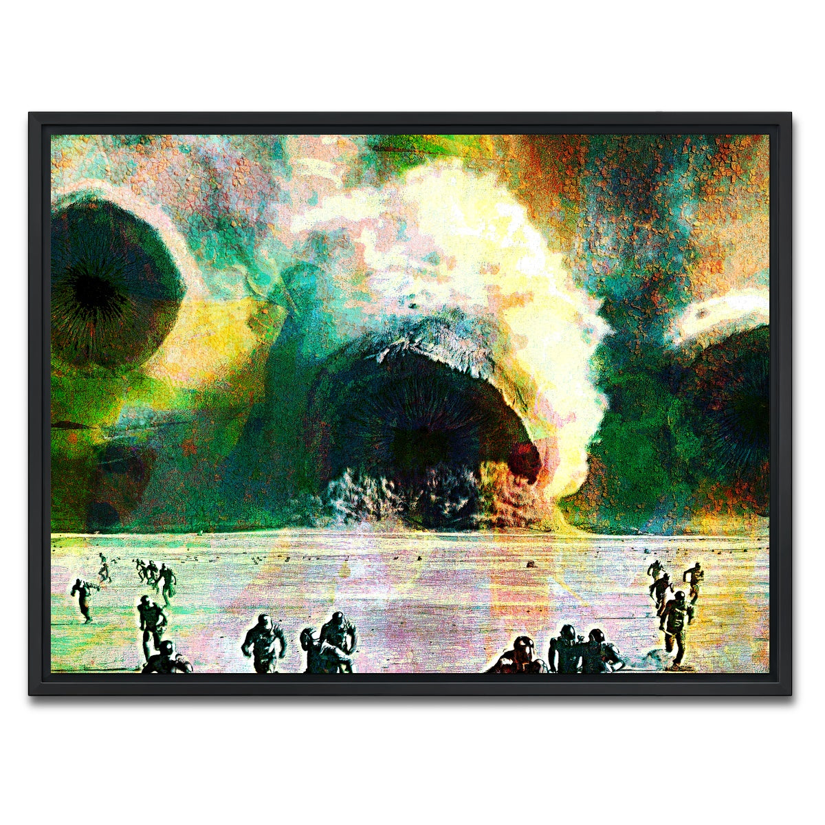 AUTO-MOCKUP WHITE | Sandworms - Dune | 1 Piece | Black Framed Canvas | group=4x3