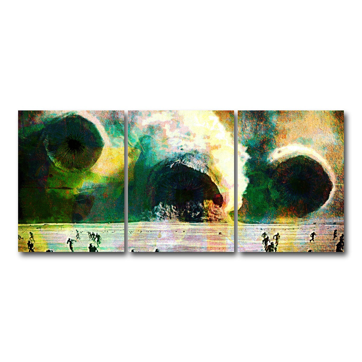 AUTO-MOCKUP WHITE | Sandworms - Dune | 3 Piece | Gallery Wrap Canvas | group=18x24