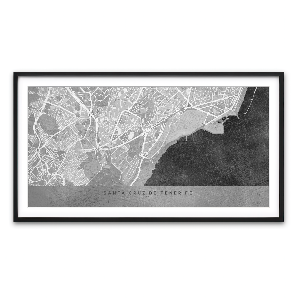 Framed Print 2x1 Black