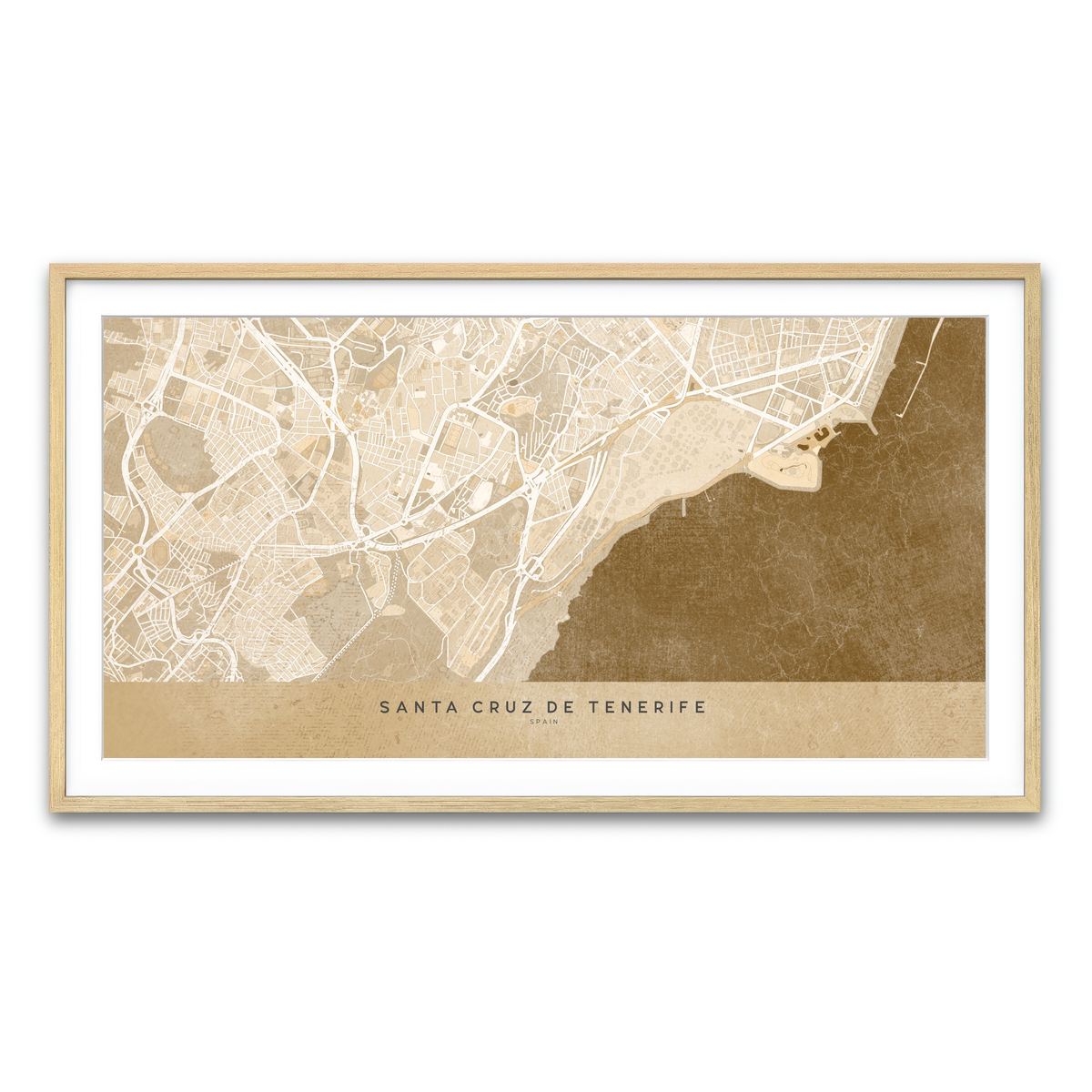 Framed Print 2x1 Natural