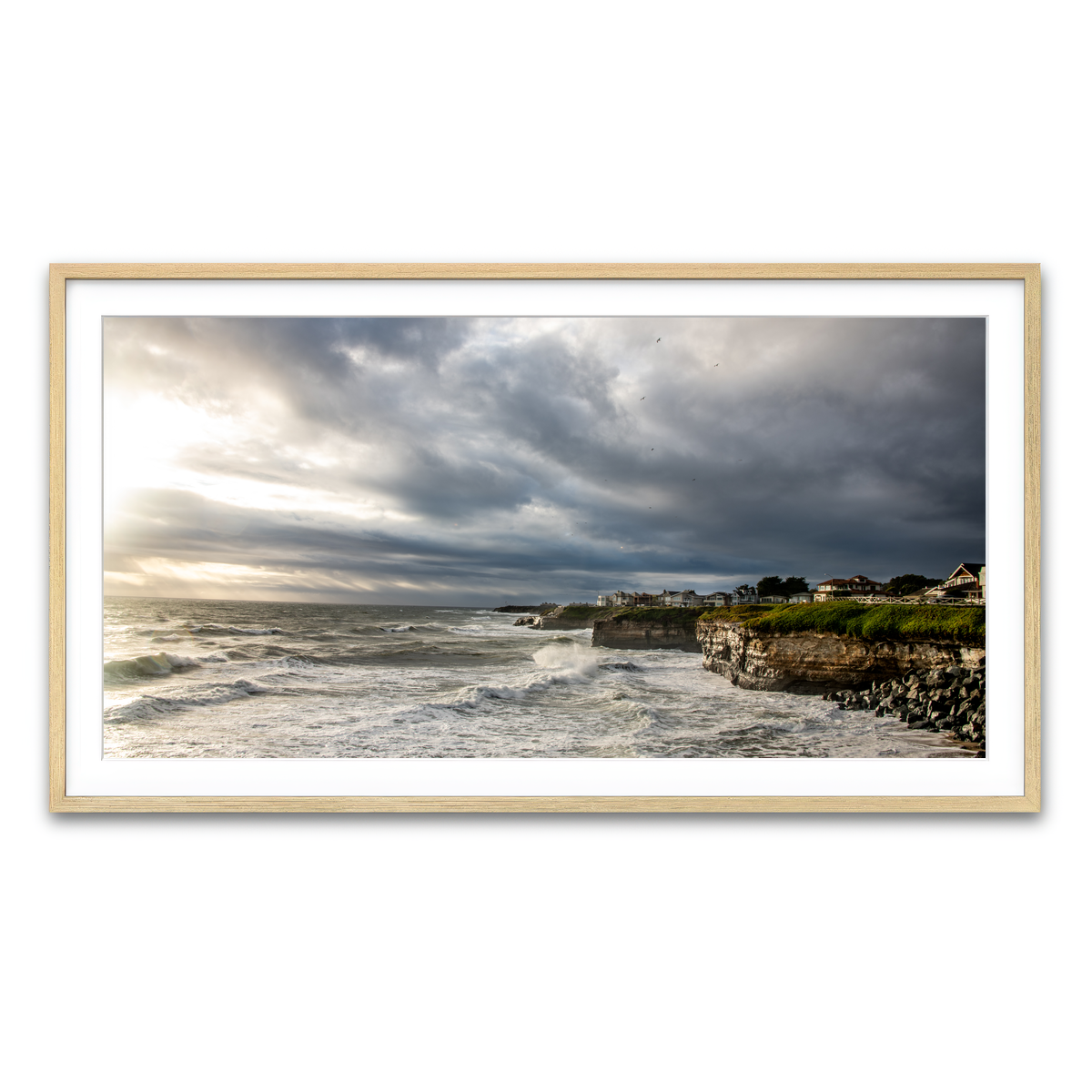 Framed Print 2x1 Natural