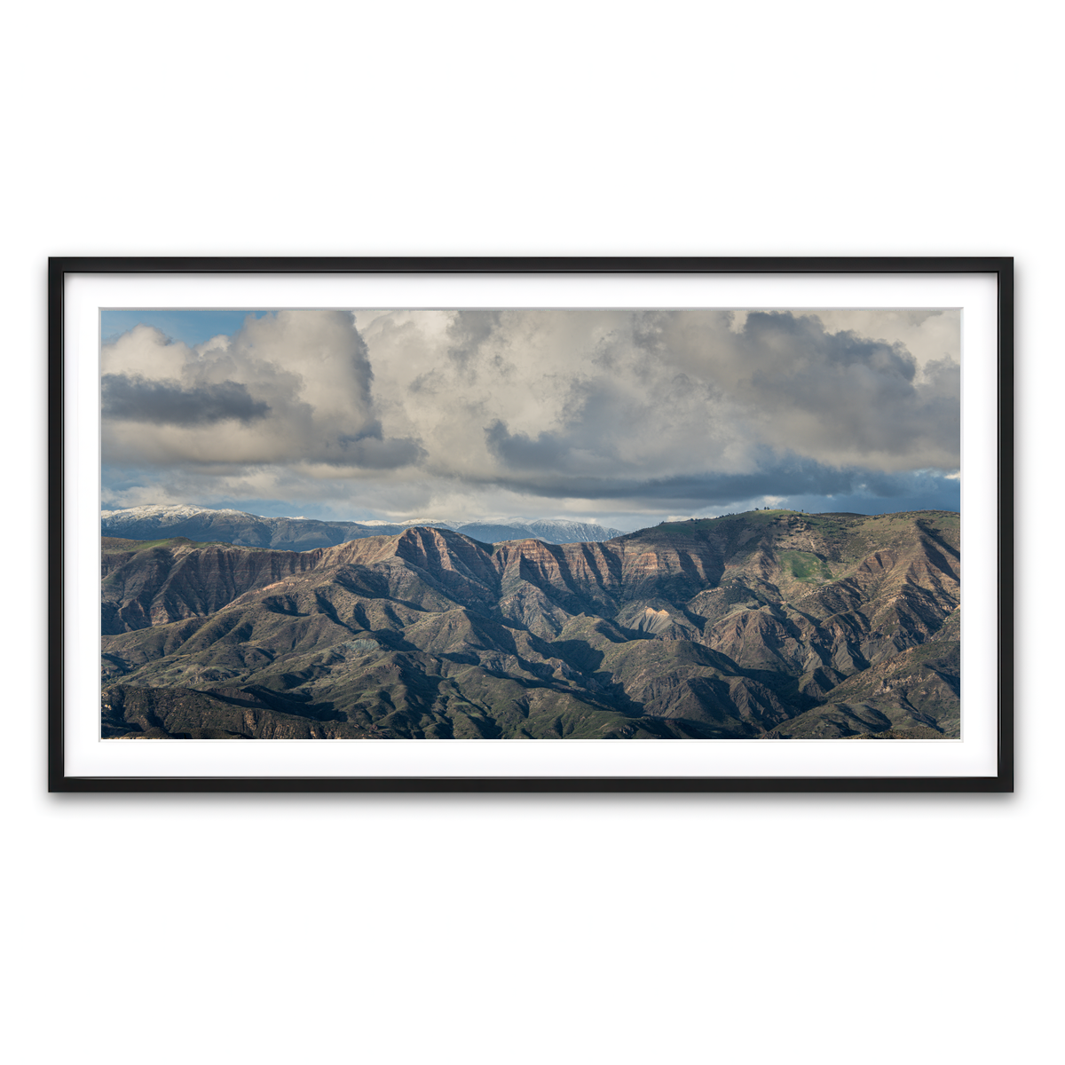 Framed Print 2x1 Black