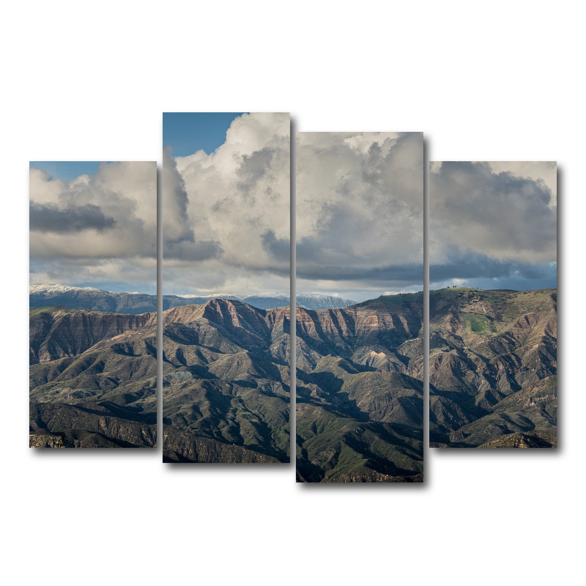 AUTO-MOCKUP WHITE | Santa Ynez Mountains | 4 Piece | Gallery Wrap Canvas | group=4_normal